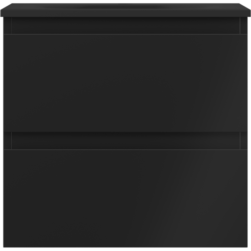 Mexen Orio шкаф за баня 50 см с мивка Vela, 2 чекмеджета, черен мат - 91A10-05047-2-BFF71-W23M71