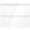 Mexen Orio шкаф за баня 60 см с мивка Vela, 2 чекмеджета, бял гланц - 91A10-06047-2-BFF00-W23M00