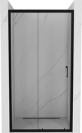 Mexen Apia плъзгащи се душ врати 105 см, прозрачни, черни - 845-105-000-70-00
