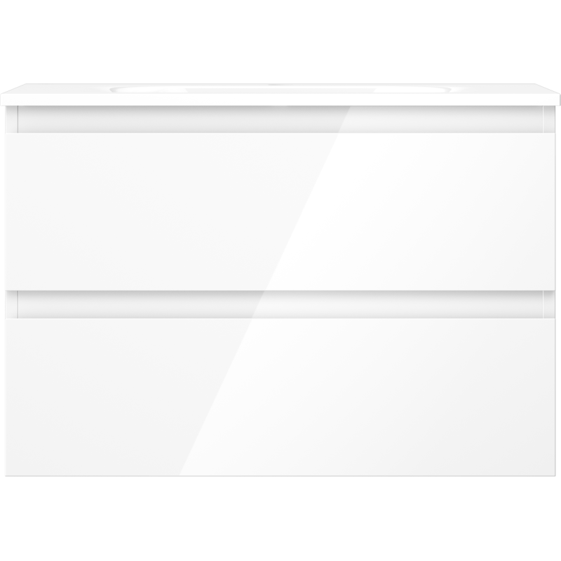 Mexen Orio баня шкаф 70 cm с мивка Vela, 2 чекмеджета, бял гланц - 91A10-07047-2-BFF00-W23M00