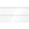 Mexen Orio шкаф за баня 90 см с мивка Vela, 2 чекмеджета, бял гланц - 91A10-09047-2-BFF00-W23M00