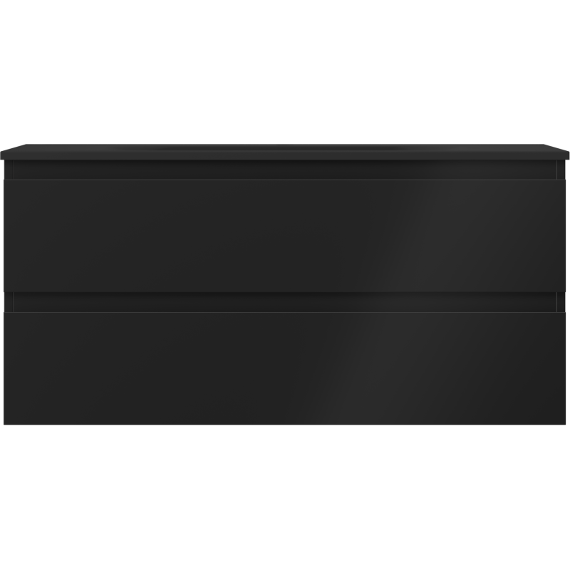 Mexen Orio шкаф за баня 100 см с мивка Vela, 2 чекмеджета, черен мат - 91A10-10047-2-BFF71-W23M71