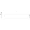 Мexen Orio баня шкаф 120 см с мивка Vela, 2 чекмеджета, бял гланц - 91A10-12047-2-BFF00-W23M00