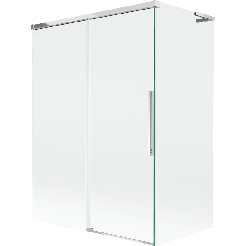 Mexen Rox L двукрилен плъзгащ се панел за баня 120 + 70 x 150 см, прозрачeн, хром - 8C9L-120-070-01-00