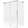 Mexen Rox L параван за вана с 2 плъзгащи се врати 120 + 70 x 150 см, прозрачен, хром - 8C9L-120-070-01-00