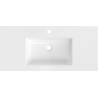 Mexen Otis мивка за вграждане в плот 101 x 46,5 см, бял гланц - 25181000