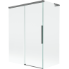 Mexen Rox L двукрила плъзгаща се преграда за вана 120 + 70 x 150 см, прозрачна,