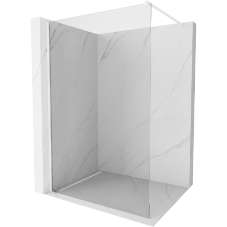 Mexen Киото Walk-in душ панел 90 x 200 см, прозрачни 8 мм, бял - 800-090-101-20-00