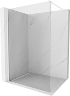 Mexen Kioto стъклена стена за душ Walk-in 120 x 200 см, прозрачна 8 мм, бяла