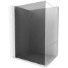 Mexen Kioto душ параван Walk-in 110 x 200 cm, графит 8 mm, бял - 800-110-101-20-40
