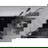 Mexen Apia плъзгаща се душ кабина 100 x 100 cm, прозрачна, хром + поддушово корито Flat, черно - 840-100-100-01-00-4070