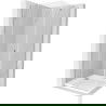 Mexen Roma душ кабина с отваряне 90 x 90 см, прозрачна, хром + поддножка Flat - 854-090-090-01-00-4010