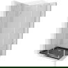 Mexen Рома душ кабина с отваряеми врати 120 x 80 см, прозрачен, хром + душ под Flat, черен - 854-120-080-01-00-4070