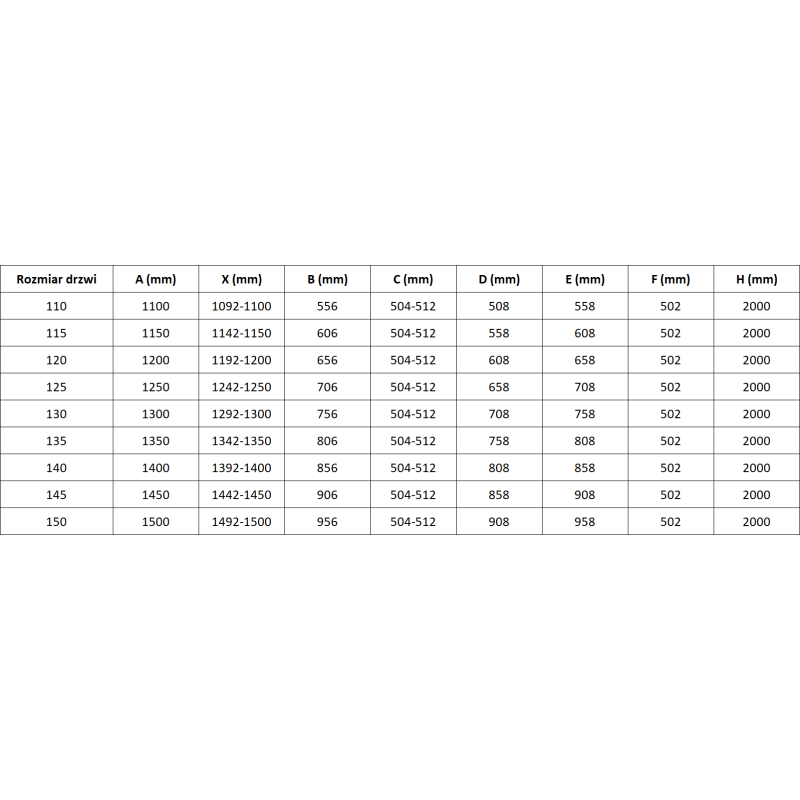 Mexen Lunar-B L ляви отварящи се душ врати 135 см, прозрачно, златно матово - 832SL-135-050-55-00-L