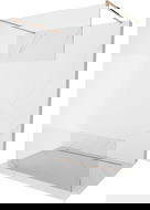 Mexen Kioto свободностояща душ кабина 140 x 200 см, прозрачна/мразовита 8 мм, розово злато - 800-140-002-60-35