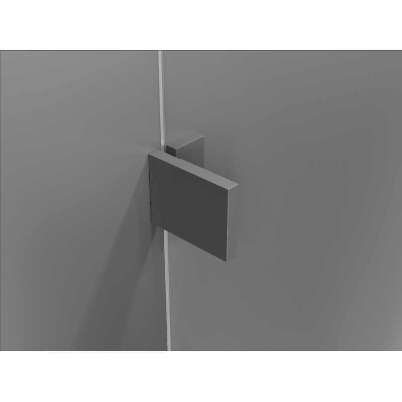 Mexen Lunar Duo душкабина отваряема лява 120 x 110 см, прозрачна, gun metal - 834-120L-110P-95-00