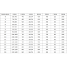 Mexen Lunar душ врати с десен пантограф 130 см, прозрачни, матиран никел - 834-130-000-97-00-P