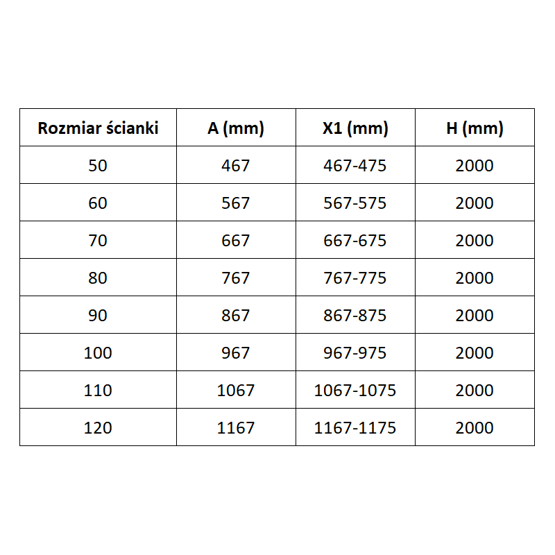 Mexen Lunar L стена за душ кабина Walk-in лява 100 x 200 cm, прозрачна 8 mm, матирано медно - 830L-100-000-65-00-L
