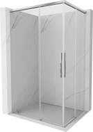 Mexen Rox Двойна плъзгаща се душ кабина 100 x 85 см, прозрачна, хром