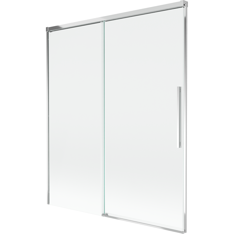 Mexen Rox параван за вана с 2 крила плъзгащи се 140 x 150 см, прозрачен, хром - 8C9-140-001-01-00