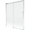 Mexen Rox параван за вана с 2 крила плъзгащи се 140 x 150 см, прозрачен, хром - 8C9-140-001-01-00