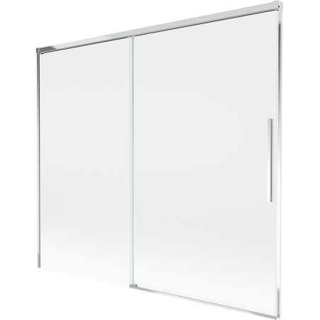 Mexen Rox двукрилен плъзгащ се параван за вана 180 x 150 см, прозрачен, хром - 8C9-180-001-01-00