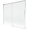 Mexen Rox двукрилен плъзгащ се параван за вана 180 x 150 см, прозрачен, хром - 8C9-180-001-01-00