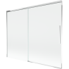 Mexen Rox двукрилен, плъзгащ се параван за вана 190 x 150 см, прозрачен, хром - 8C9-190-001-01-00