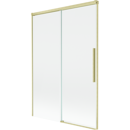 Mexen Rox душ параван с плъзгащи се врати, двукрилен, 120 x 150 см, прозрачен,