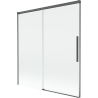 Mexen Rox душ паравани 2-крилен плъзгащ се 150 x 150 см, прозрачен, матово сив-оръжеен - 8C9-150-001-66-00