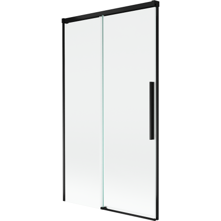 Mexen Rox параван за вана 2-крилен плъзгащ се 100 x 150 см, прозрачен, черен - 8C9-100-001-70-00