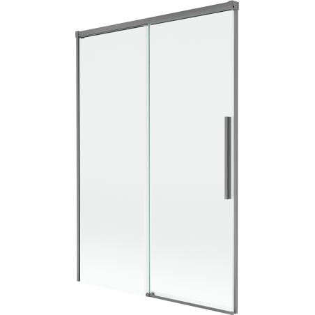 Mexen Rox разтегателен двумодулен параван за вана 120 x 150 см, прозрачен,