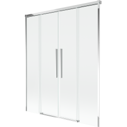 Mexen Rox двакрил параван за вана, плъзгащ се, 150 x 150 см, прозрачен, хром - 8C9-150-002-01-00
