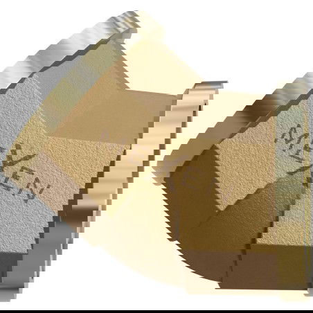 Mexen BRASS коляно 45° месингово 1 GW x 1 GW - W97424-1010