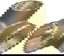 Mexen BRASS месингов тройник 3D 1/2 GW x 1/2 GW x 1/2 GW - W97425-121212