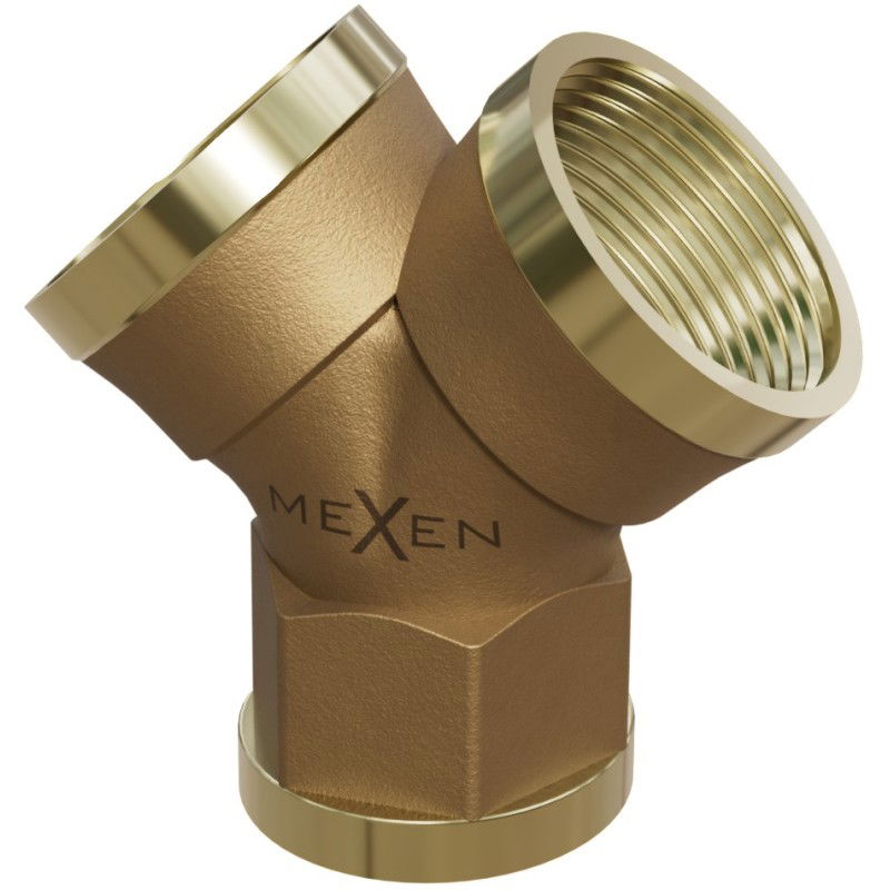 Mexen BRASS месингов тройник Y 1/2 GW x 1/2 GW x 1/2 GW - W97426-121212