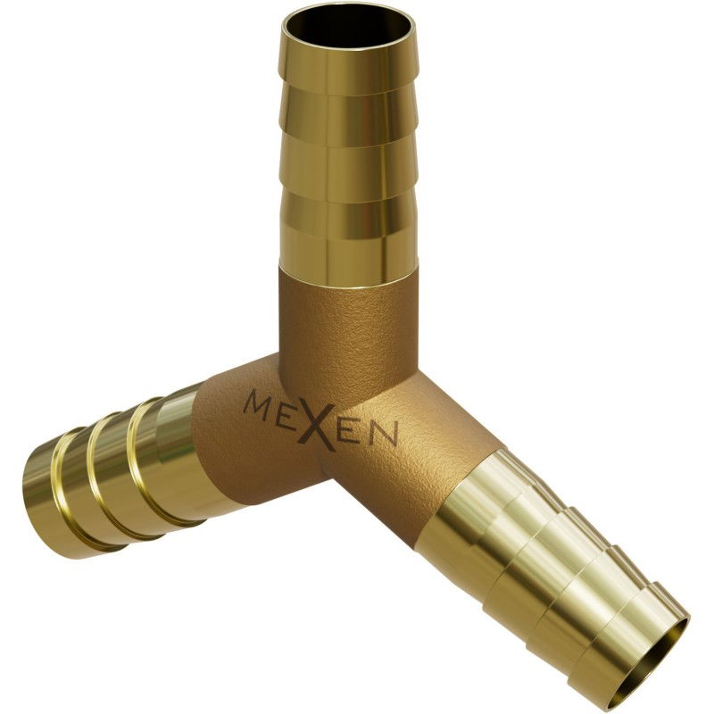 Mexen BRASS тройник Y месингов 8 x 8 x 8 mm - W97429-080808