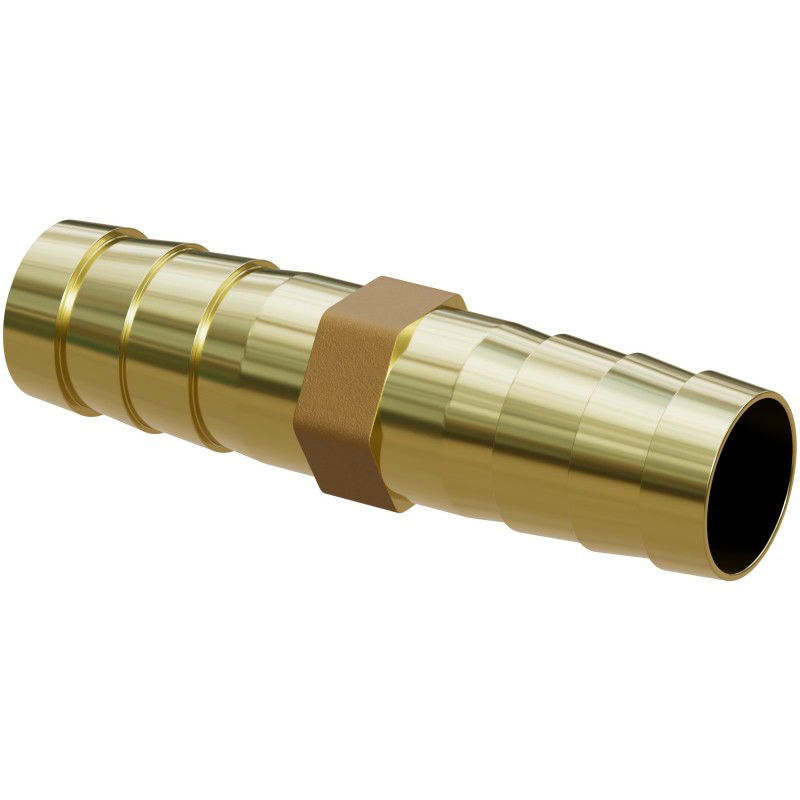 Mexen BRASS месингова двойна връзка за маркуч 8 x 8 мм - W97430-0808