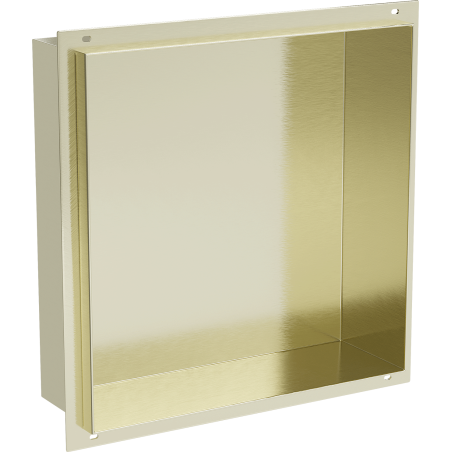 Mexen X-Wall-NR ниша без фланец 30 x 30 см, злато четкано - 1951303010