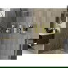 Mexen X-Wall-R вградена рафт с ограда и рафт 30 x 30 см, златен - 1950303010S