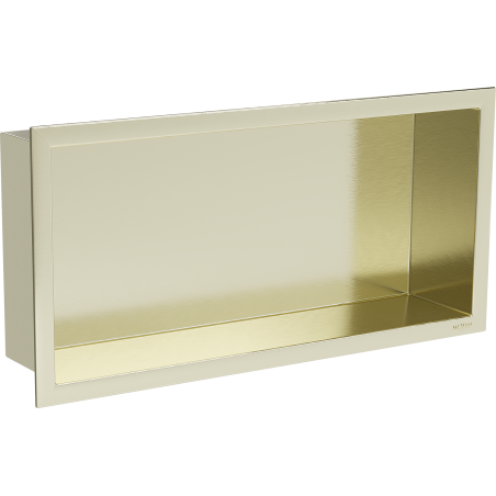 Mexen X-Wall-R вградена полица с яка 45 x 20 cm, златна матова - 1950452010