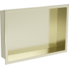 Mexen X-Wall-R вдълбочена рафт с яка 45 x 30 см, златен - 1950453010