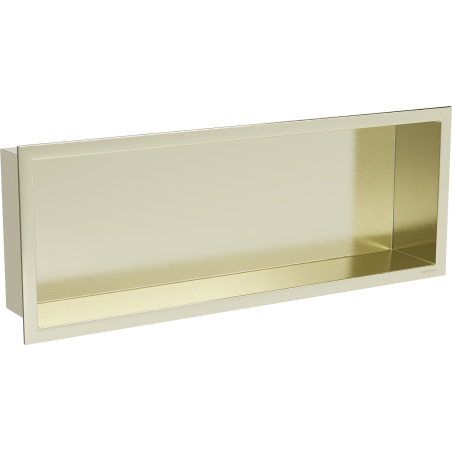 Mexen X-Wall-R нишова лавица с борд 60 x 20 см, златиста матова - 1950602010