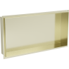 Mexen X-Wall-NR вградена полица без фланец 60 x 30 см, златна четкано - 1951603010