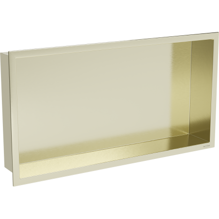 Mexen X-Wall-R вградена полица с яка 60 x 30 см, златна четка - 1950603010