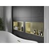 Mexen X-Wall-R вградена полица с яка 60 x 30 см, златна четка - 1950603010