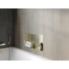 Mexen X-Wall-NR вградена полица без фланец 60 x 30 см, златна четкано - 1951603010