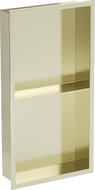 Mexen X-Wall-R нишова полица с яка и полица 60 x 30 см, златисто четкано - 1950603010S
