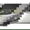 Mexen X-Wall-R нишова полица с яка и рафт 90 x 30 см, златиста матова - 1950903010S