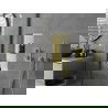 Mexen X-Wall-NR вградена полица без яка с рафт 60 x 30 см, златисто четкано - 1951603010S